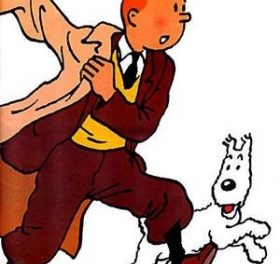 Tintin – för sexig i Spanien?