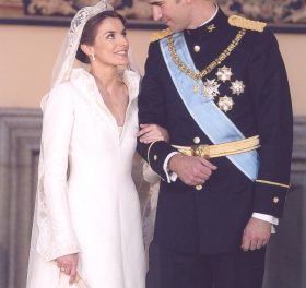 Tio år sedan kronprinsparet Felipe och Letizia sa ja till varandra