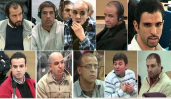 Tio av 18 dömda för terrorattacken i Madrid 2004 kvar i fängelse