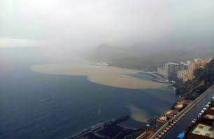 Torka på Solkusten men på Kanarieöarna vräker regnet ner