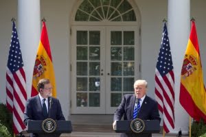 Trump: ”Galenskap om Katalonien lämnar Spanien”