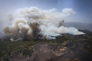 Tysk hippie satte eld på toapapper som orsakade La Palma-brand
