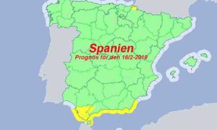 Vädervarningar för södra Spanien och Kanarieöarna