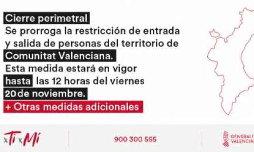 Valenciaregionen väntas förlänga perimeterkarantän till 9 december