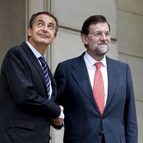 Zapatero och Rajoy vill påskynda sammanslagningen av banker