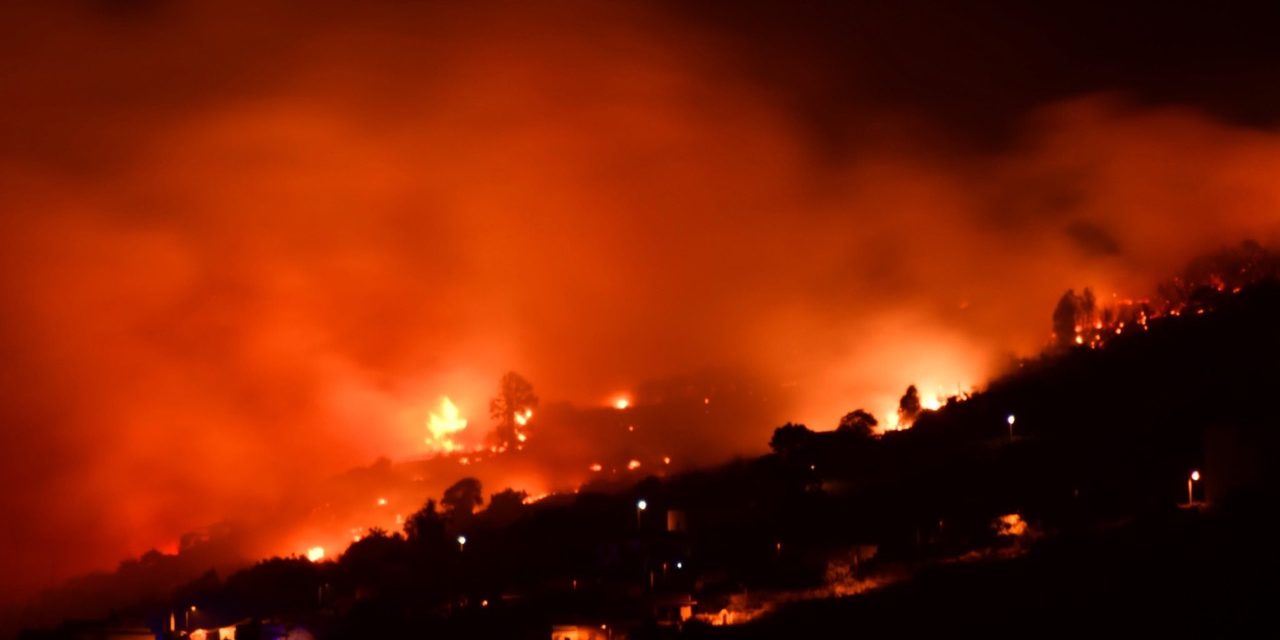 Tusentals evakuerade vid ännu en brand på Teneriffa