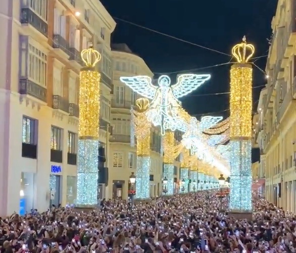 Luz Casal sjunger in julen i Málaga