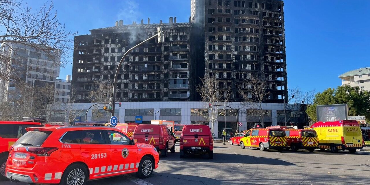 Solkusten har byggnader som den i Valenciabranden