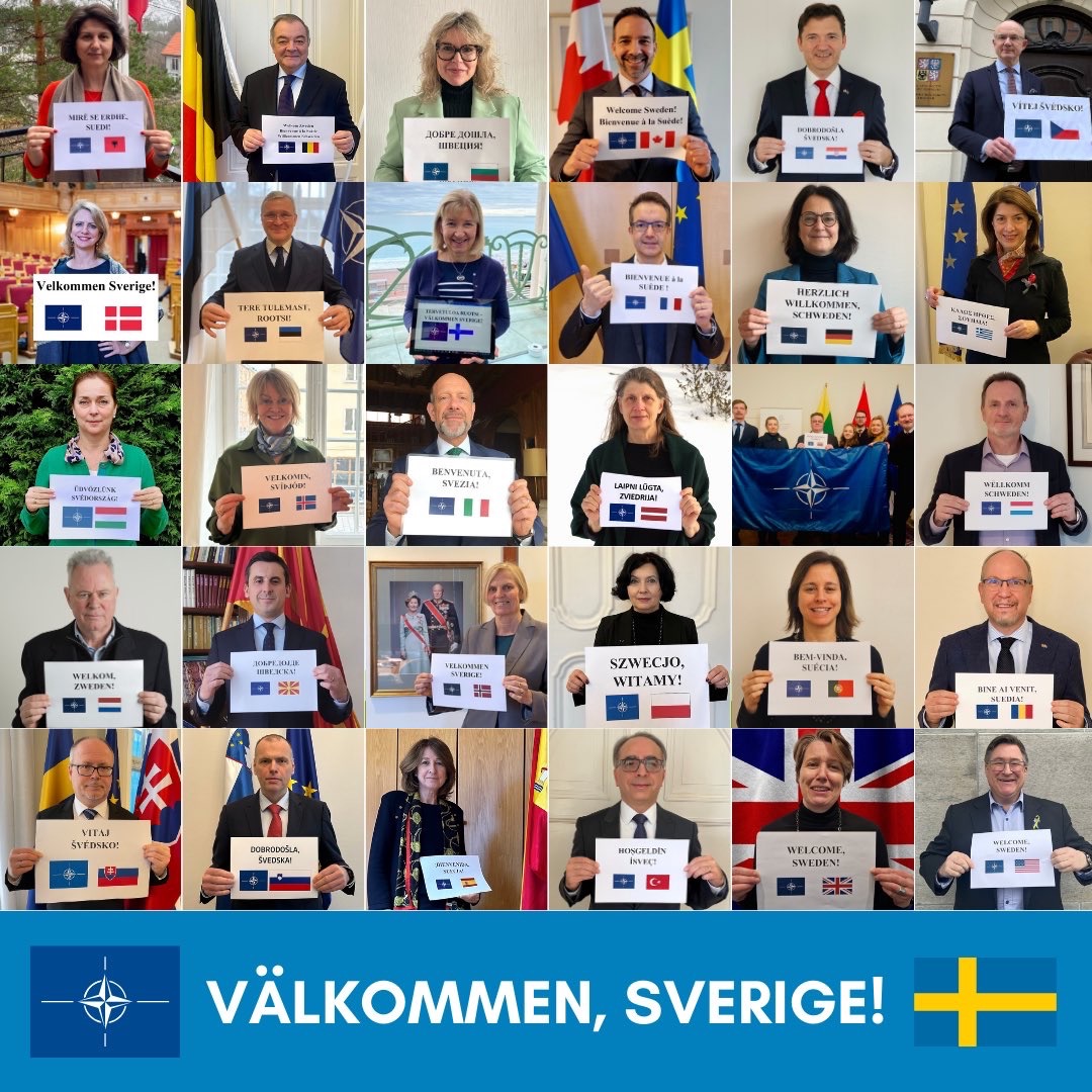 Sverige kommer att förse Nato med förstklassig militärindustri
