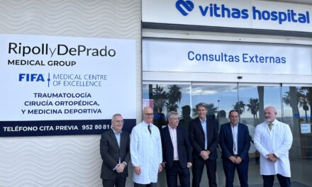 Ripoll y De Prado Medical Group under FIFA öppnar i Estepona