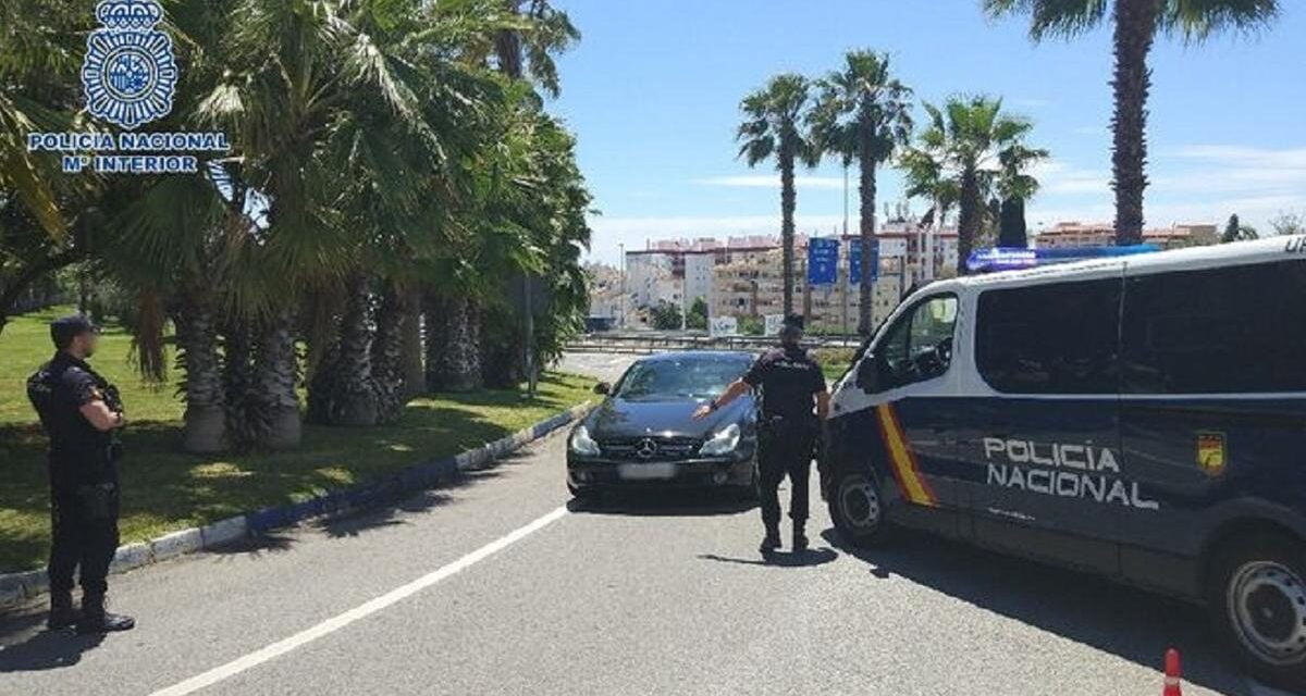 Utökad polisnärvaro i Marbella och Estepona med fler kontroller