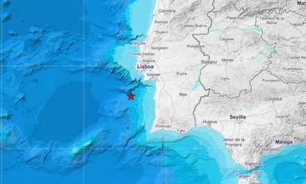 Jordbävning utanför Portugal kändes i Spanien