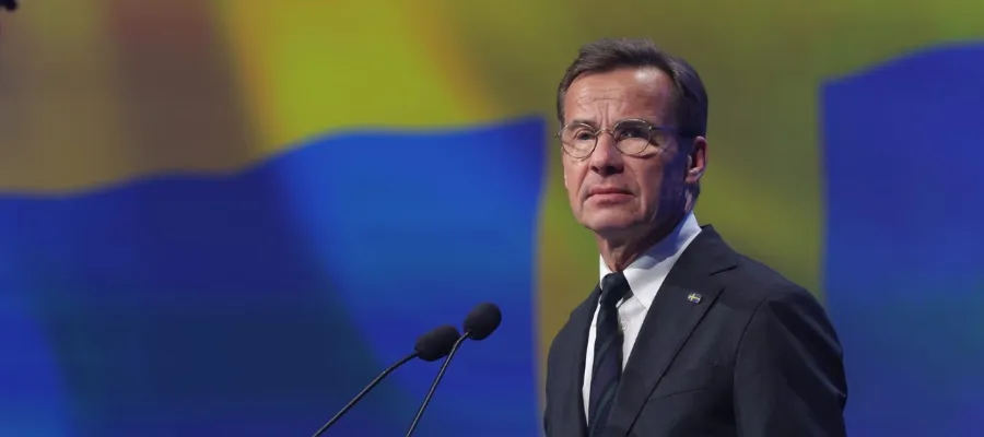 Ulf Kristersson i Valencia: Världsordning står på skakig grund