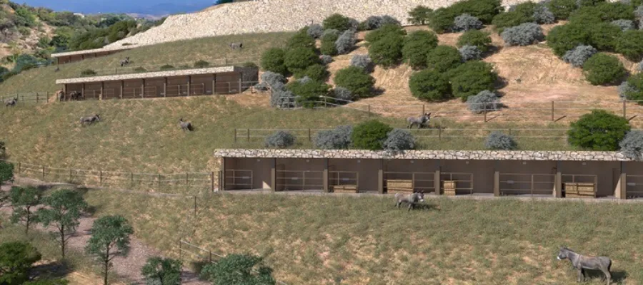 Mijas planerar park för åsnor till 2026