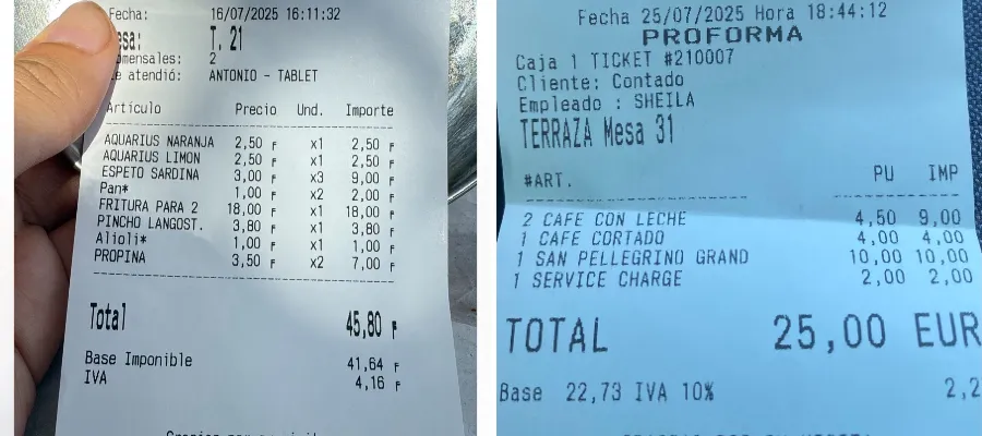 ”Dricks-chocken” på notan – och dyrare vatten än vin