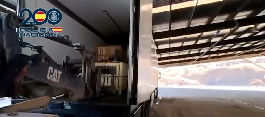 Stort narkotikabeslag längs motorvägen vid Vélez-Málaga