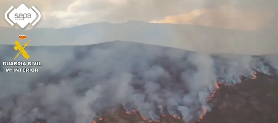 17-åring gripen för mordbrand i Galicien