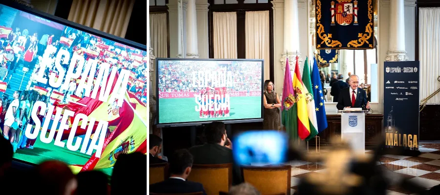 Biljettförsäljningen till Spanien-Sverige i Málaga har startat