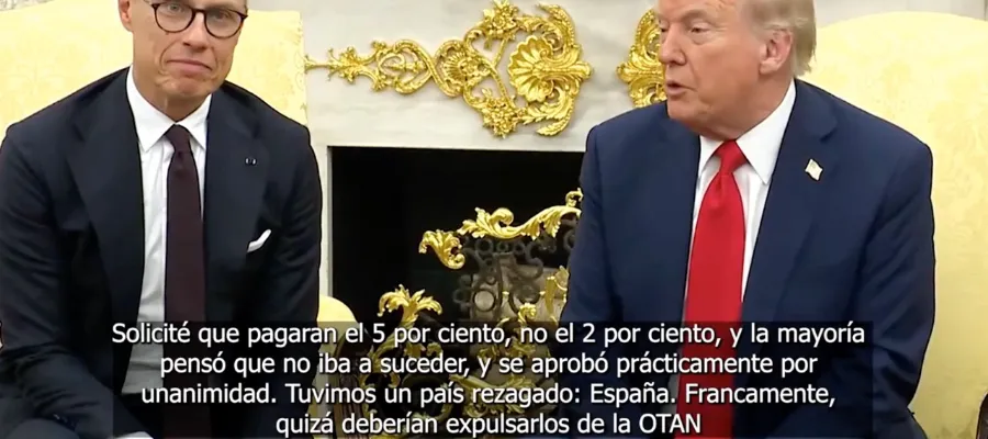 Trump om Spanien i Nato: ”Borde kanske kastas ut”
