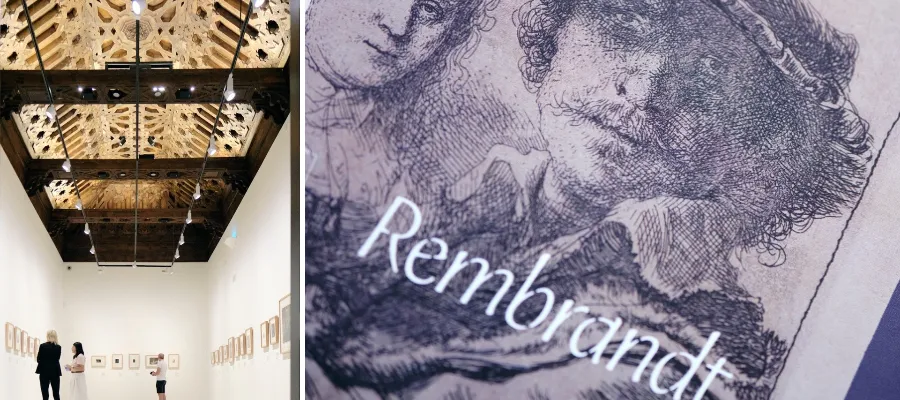 Gravyrmästaren Rembrandt i Málaga