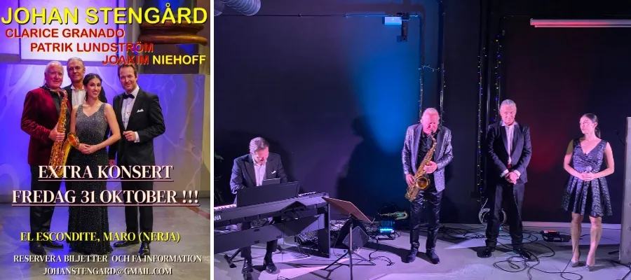Stengård ger extra konsert fredag 31 oktober