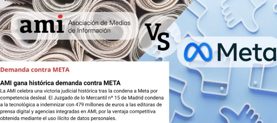 Seger för spansk press över Meta – döms att betala 542 miljoner euro