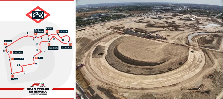 Nu byggs Madrids Formel 1-bana – ny omgång biljetter släpps idag