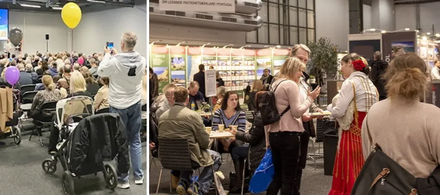 Nyheter och positivare signaler vid Nordens enda mässa om utlandsboende