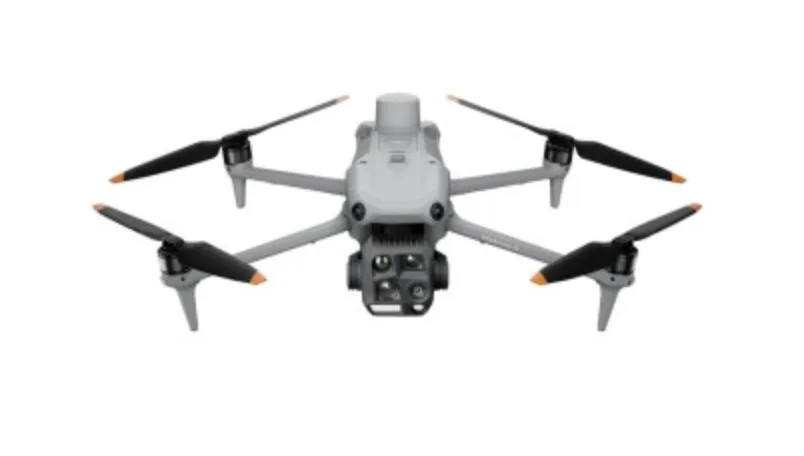 Drönare av modell DJI Matrice 4T som polisen använder sig av