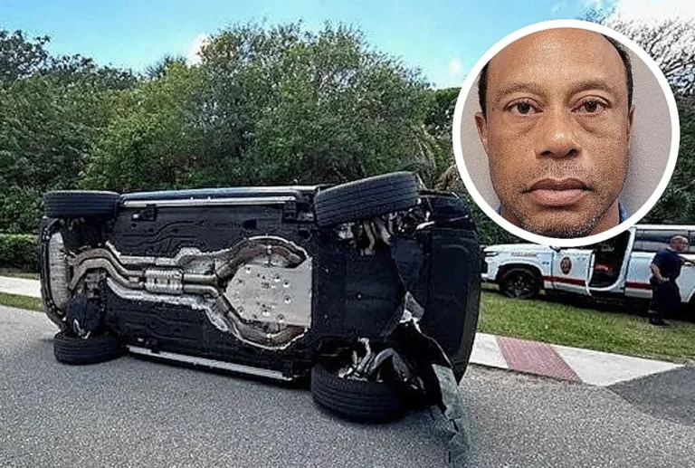 Tiger Woods bilolycka