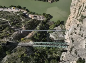 Den världsberömda vandringsleden Caminito del Rey i Málaga